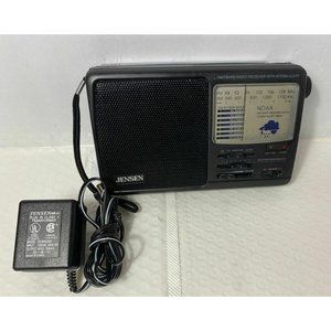 Jensen AM/FM Weather Band Radio with Storm Alert MR-600
